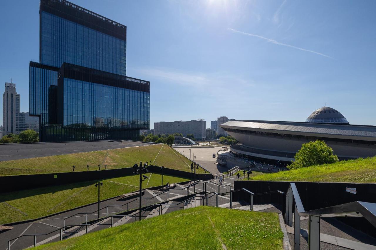 Korfantego Stylish Apartment With City View Spodek Katowice By Noclegi Renters Exterior foto