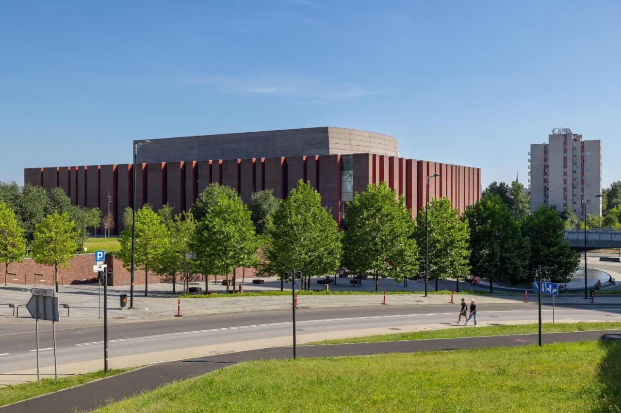 Korfantego Stylish Apartment With City View Spodek Katowice By Noclegi Renters Exterior foto